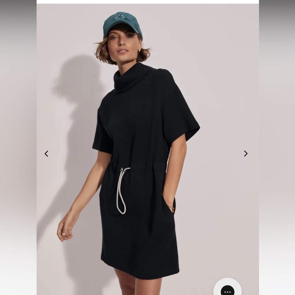 Varley Sophie Dress black NWT Sz Small retails for $168